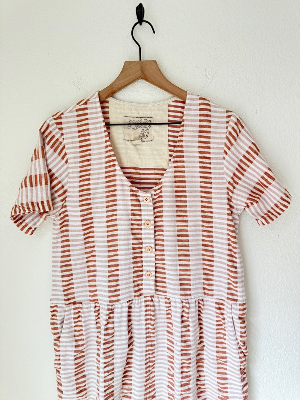Ace & Jig Lyle button-front jumpsuit in Chalk - Small - EUC - Picture 4 of 11